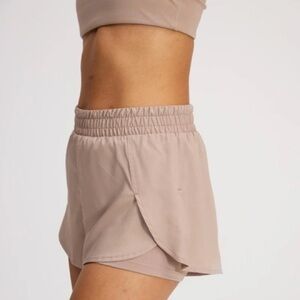 girlfriend collective Trail Short in Quartz